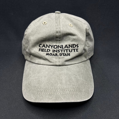 Vintage Canyonlands Field Institute Moab Utah Strapback Hat Leather Strap
