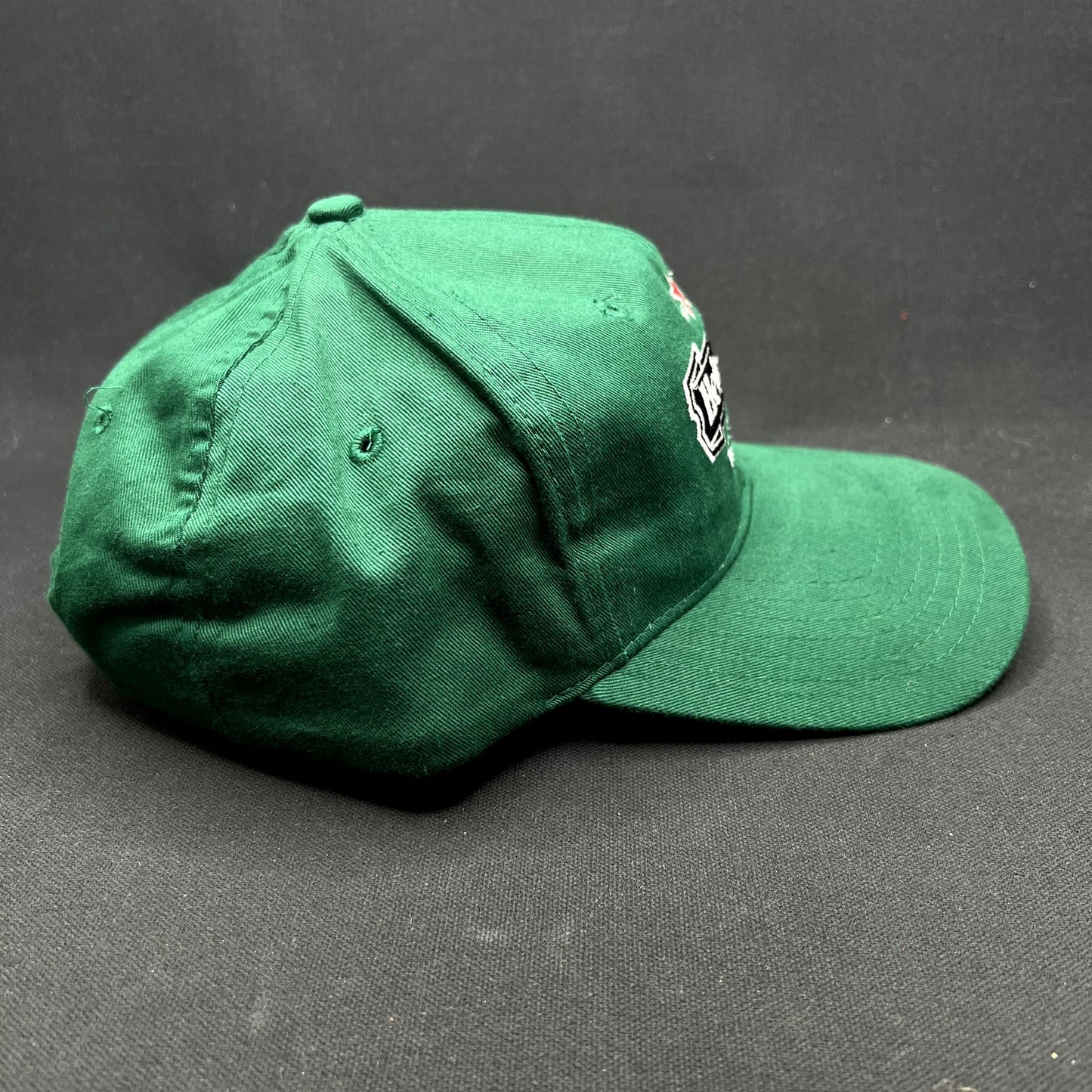 Vintage Heineken Beer Snapback Hat Green Brewery Promo Trucker Cap