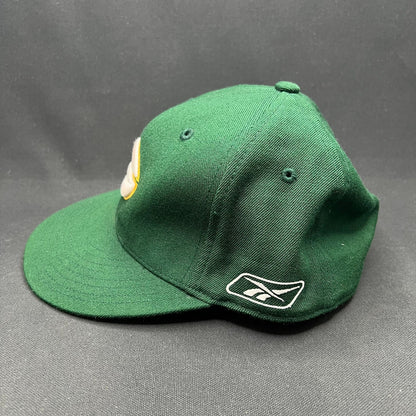 Vintage Green Bay Packers Reebok On-Field Fitted Hat Green