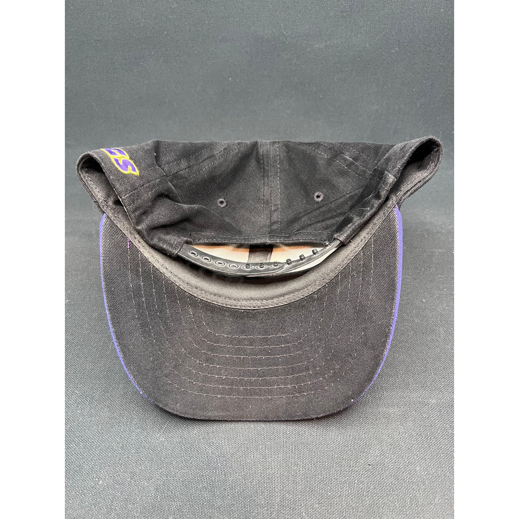 Vintage Minnesota Vikings Logo Athletic Snapback – Black & Purple, Made in USA