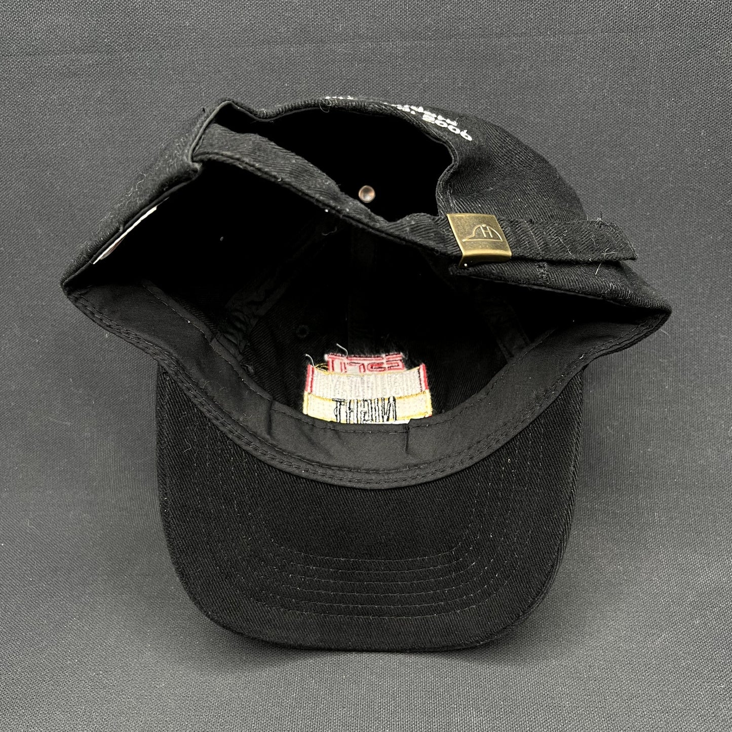Vintage ESPN Sunday Night Football Strapback Hat Jets Raiders Y2K