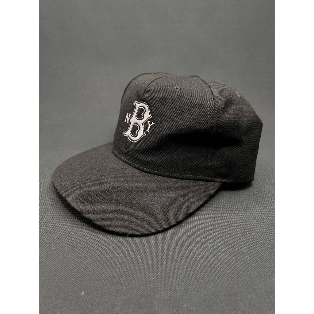 Vintage Brooklyn NY Logo Snapback Hat – Speedway Wool Blend Black Cap