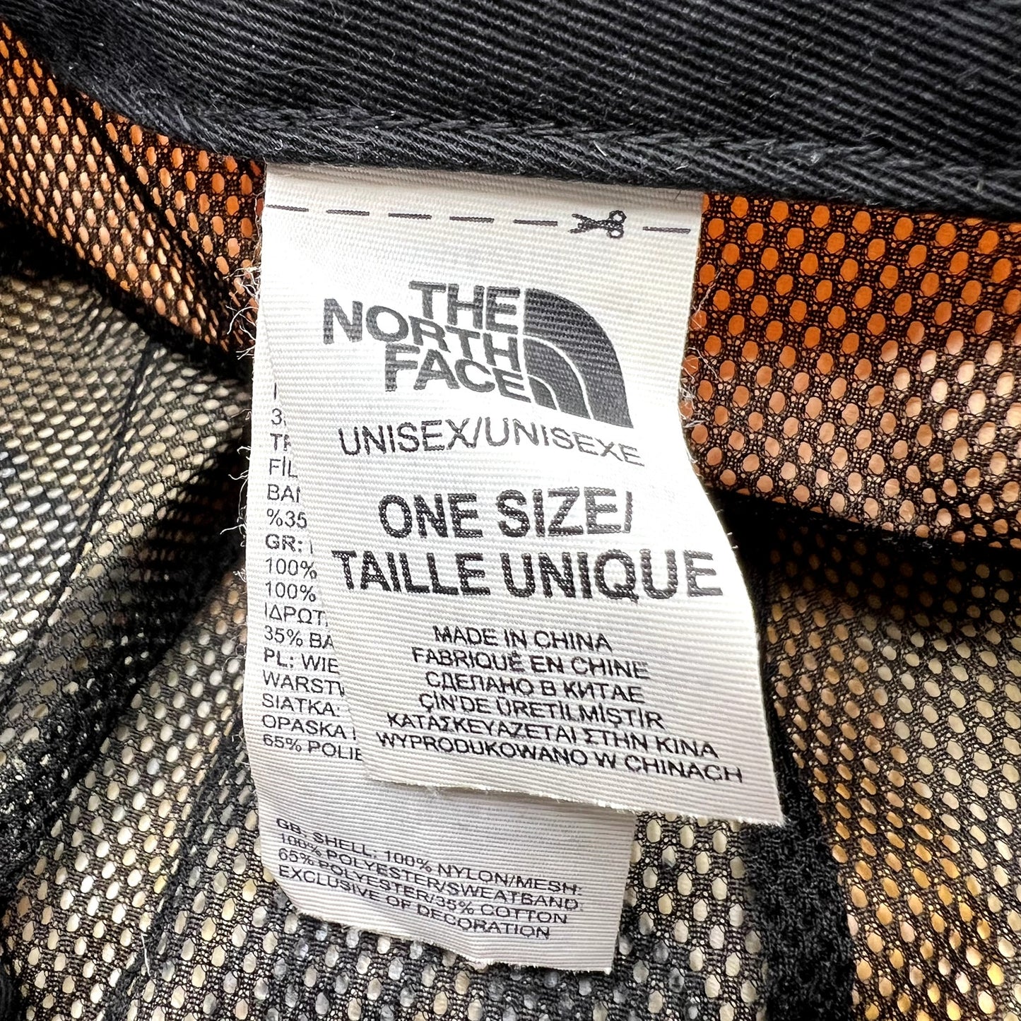 Supreme x The North Face Gore-Tex Yellow Black Strapback Camp Cap Hat