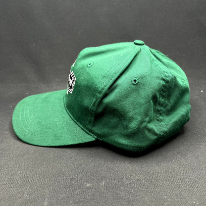 Vintage Heineken Beer Snapback Hat Green Brewery Promo Trucker Cap