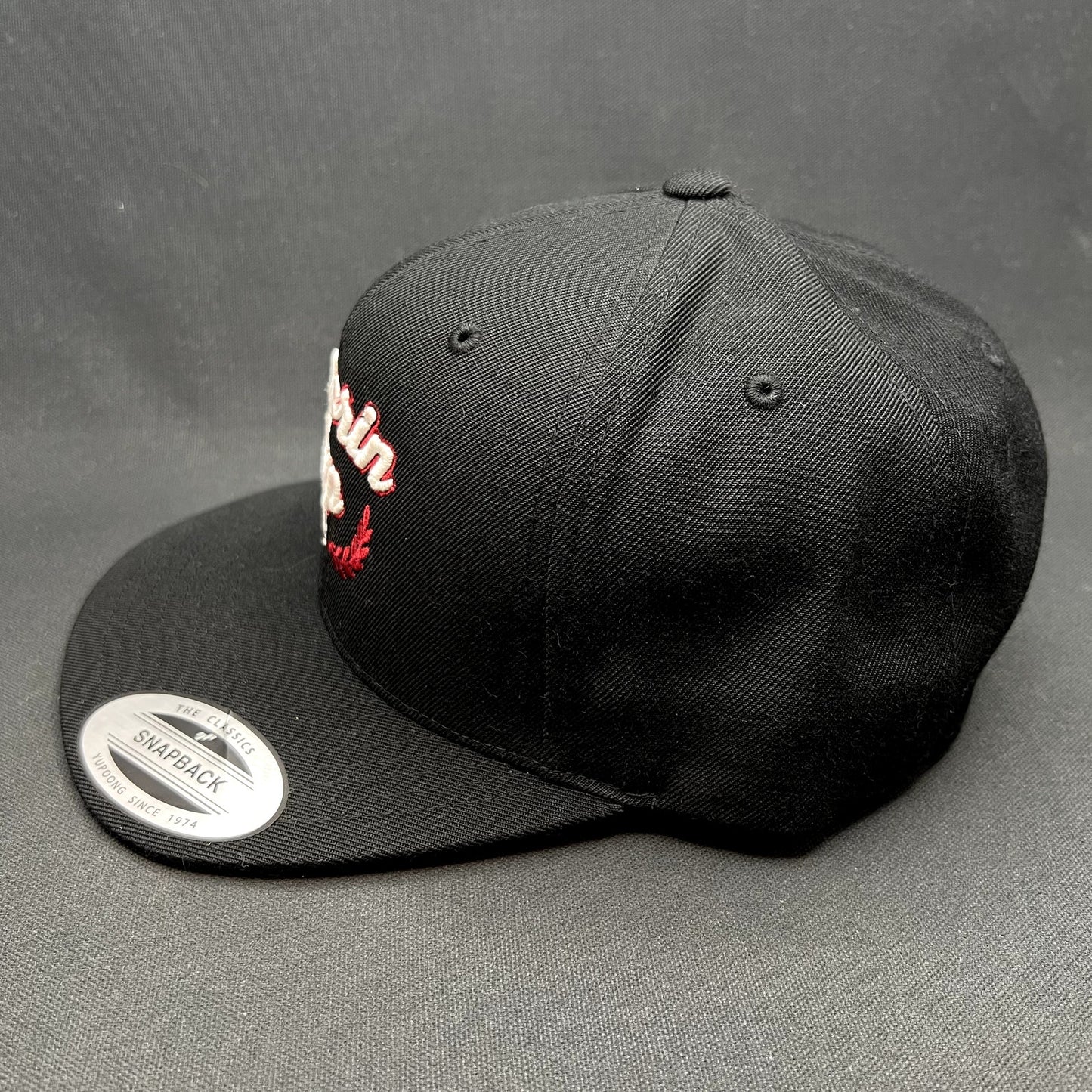 Fedorin Cup Hockey Snapback Hat Yupoong Classics Black Cap