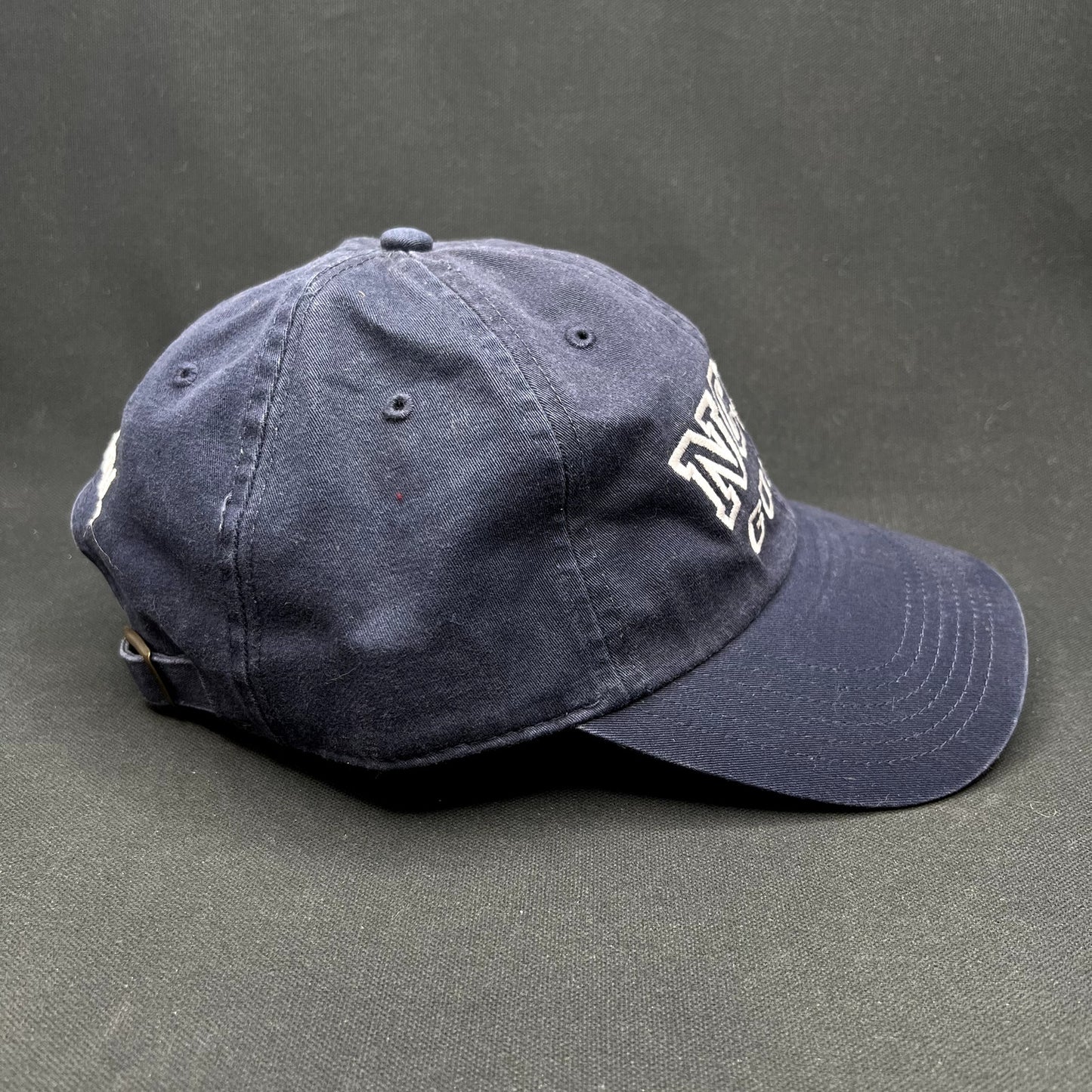 Vintage NCIS Golf Tournament Strapback Hat 13th Annual Navy