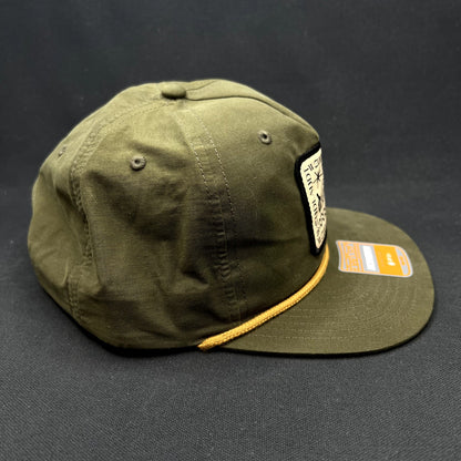 Wendlandt Brewery Richardson Outdoor Snapback Hat Olive Mexico Beer