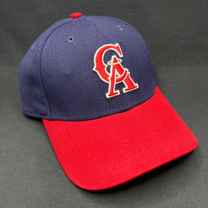 M/L Anaheim Angels Cooperstown New Era 39THIRTY Hat Navy Red MLB