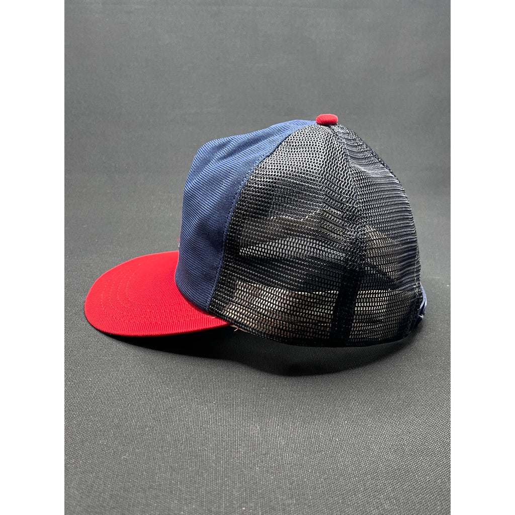 Vintage 1980s Anaheim Angels Trucker Snapback Hat MLB Mesh Made in USA