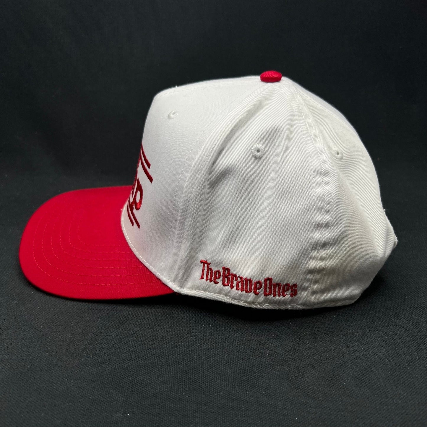 Trump 2024 Snapback Hat Red White Campaign Style Cap Adjustable