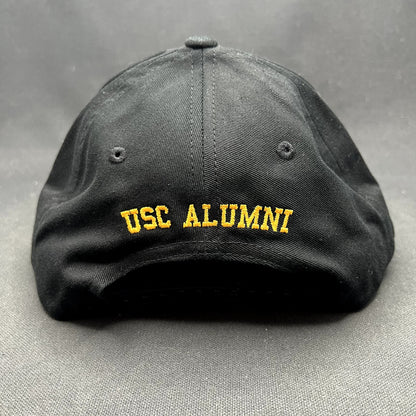 USC Trojans Alumni Snapback Hat Vintage Yupoong Black NCAA
