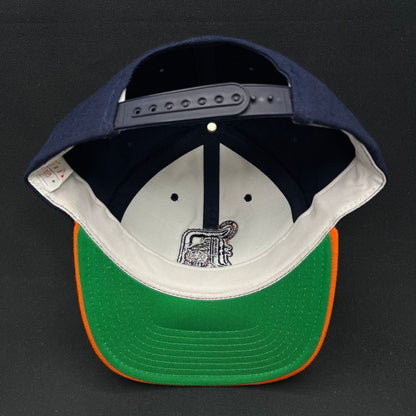 Vintage Detroit Tigers Snapback Hat American Needle Wool