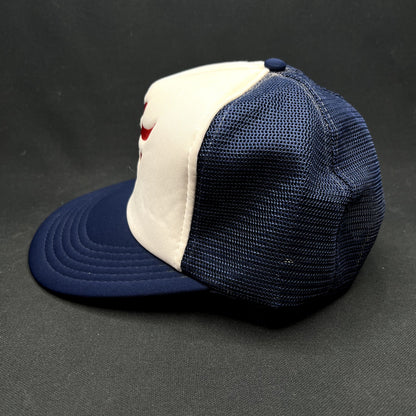 Vintage U.S. Feed Grains Council Mesh Snapback Trucker Hat USA