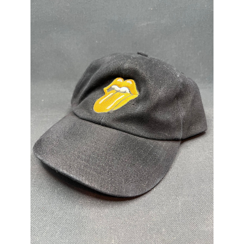 Vintage 1997 Rolling Stones Bridges to Babylon Tour Band Hat Black Snapback