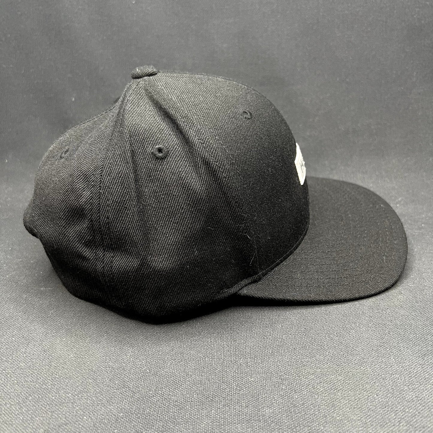 Hurley Black Snapback Hat Yupoong The Classics Surf Skate Streetwear
