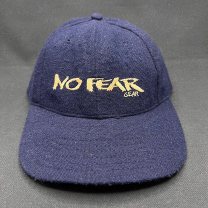 Vintage 90s No Fear Gear Snapback – Made in USA Wool