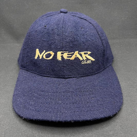 Vintage 90s No Fear Gear Snapback – Made in USA Wool
