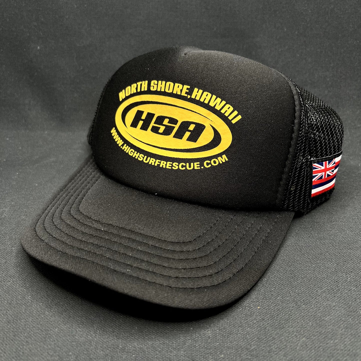 HSA North Shore Hawaii High Surf Rescue Trucker Snapback Hat