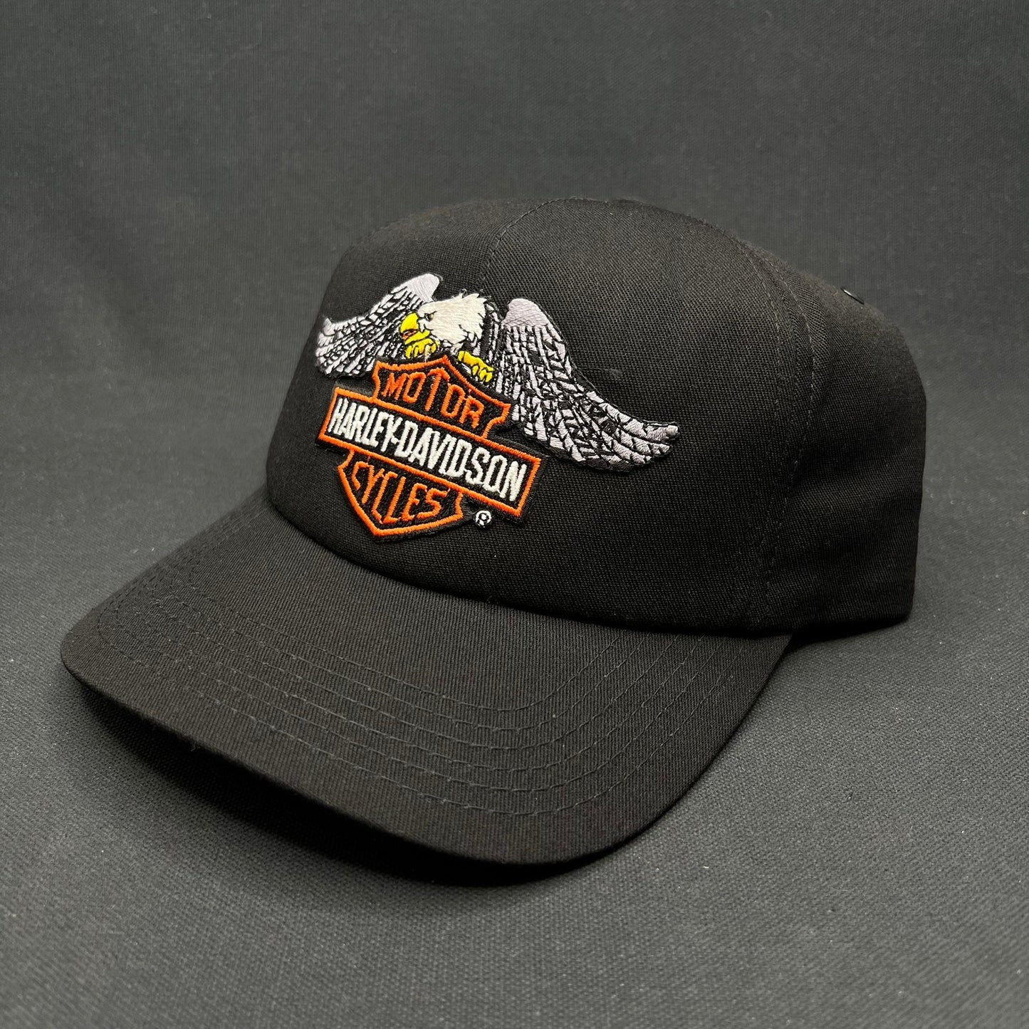 Vintage Harley Davidson Kailua Kona Hawaii Eagle Snapback USA