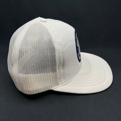 Vintage 80s John Denver Celebrity Ski Race Snapback Hat USA Style