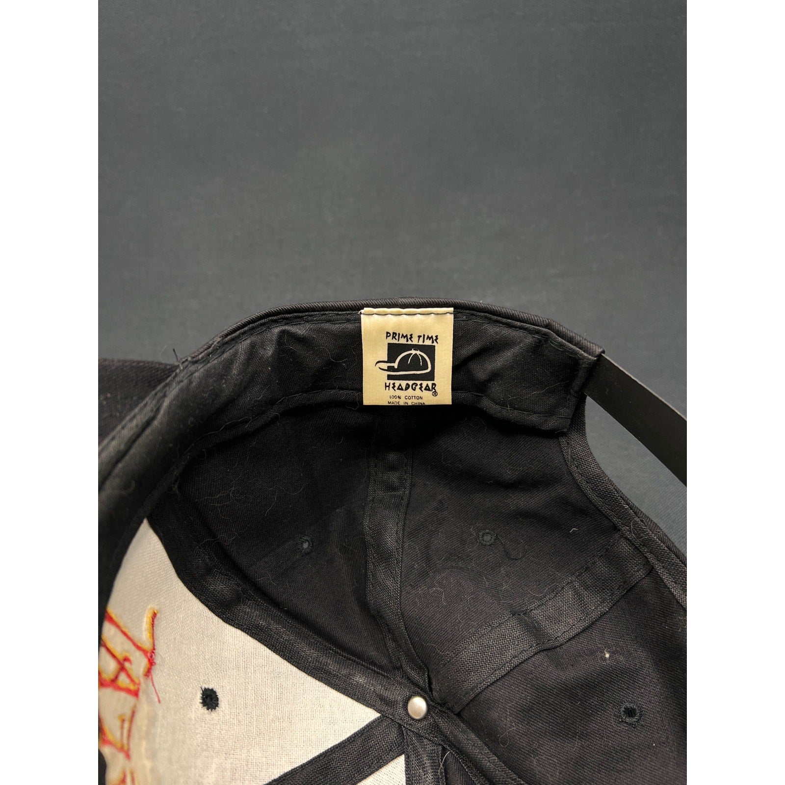 Vintage 90's Little Feat Black Snapback Hat – Red/Yellow Embroidered Logo