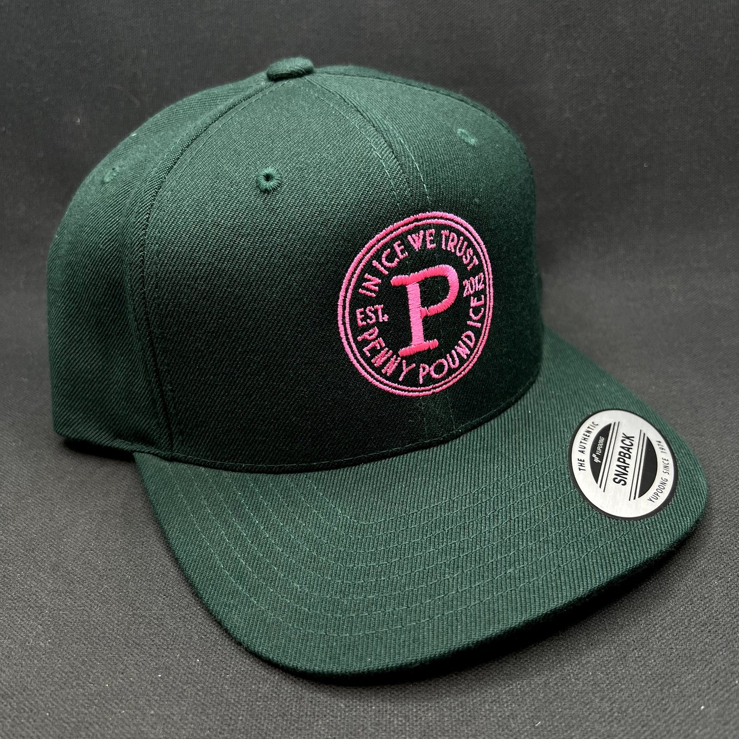 Penny Pound Ice In Ice We Trust Snapback Hat Yupoong Classics