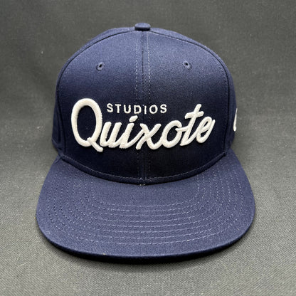 Quixote Studios Los Angeles Snapback Hat Navy Film Production Cap