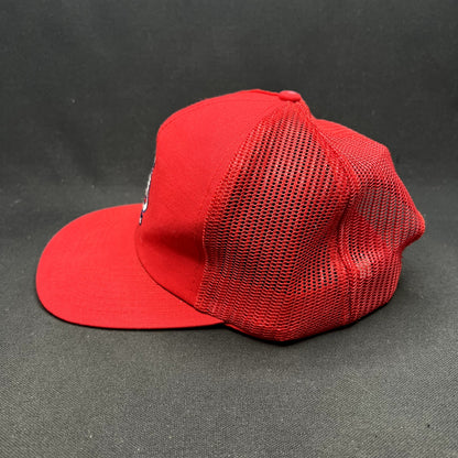 Vintage St. Louis Cardinals Twins Enterprise Mesh Snapback Hat Red MLB Taiwan