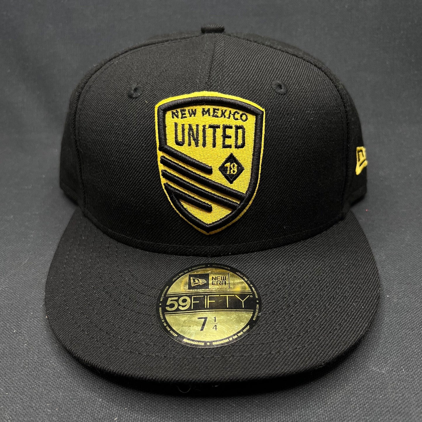 New Era 59FIFTY New Mexico United MLS Fitted Hat Black 7 1/4