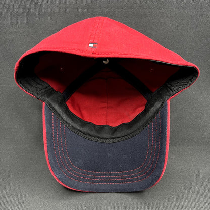 Tommy Hilfiger 1985 EST Red Flex Fit Hat L XL Fitted Cap