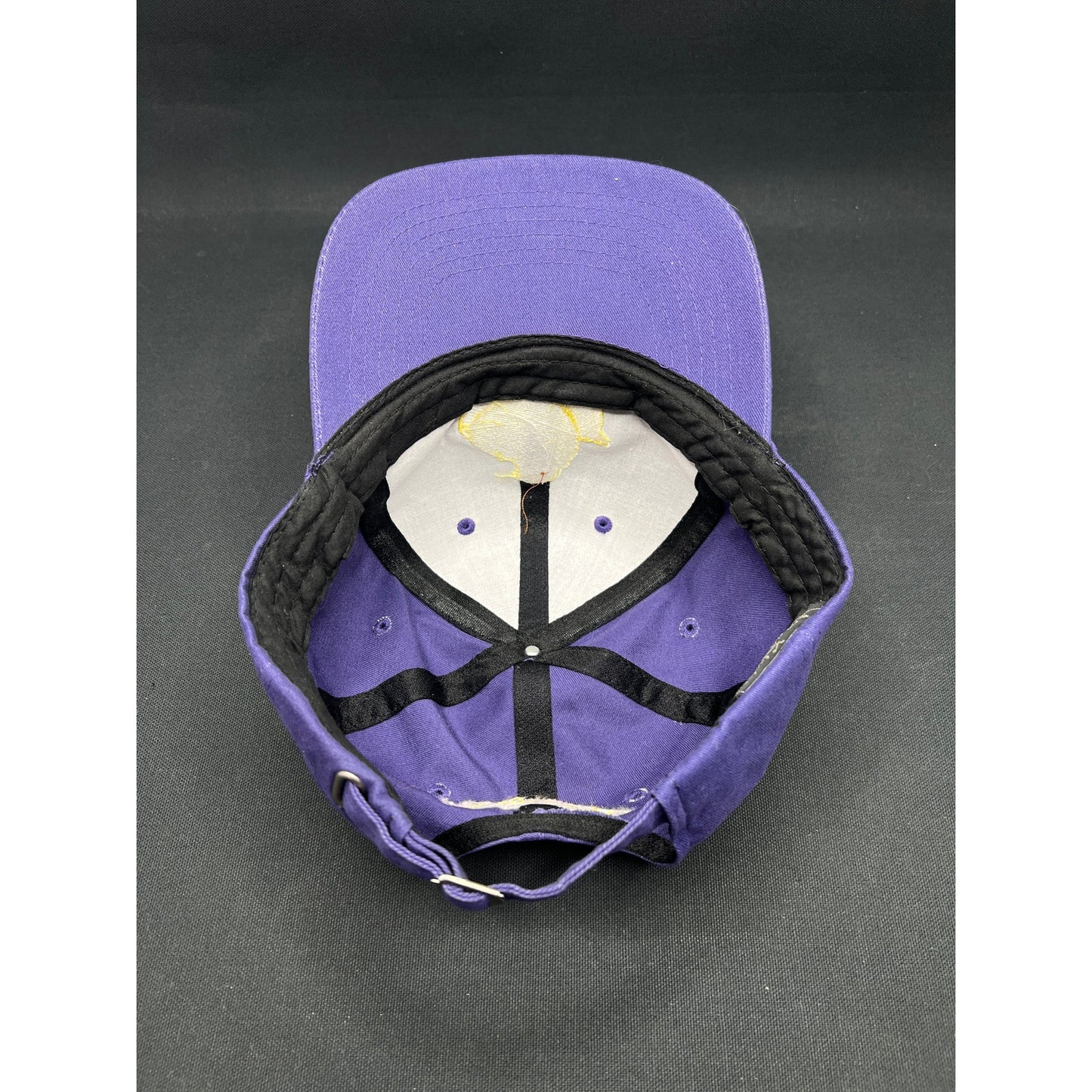 Vintage Marshmallow Peeps Hat – Purple Strapback Cap by HeadShots (KC Caps)
