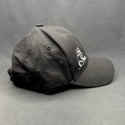 Ocean Park Hong Kong Panda Strapback Hat Black Embroidered Souvenir Cap