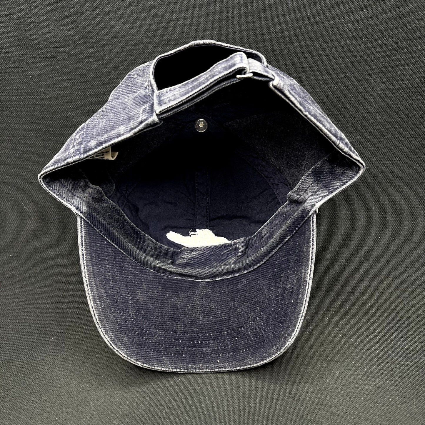 Vintage 2003 All-American Script Strapback Hat Old Navy Washed Baseball Cap M/Ls
