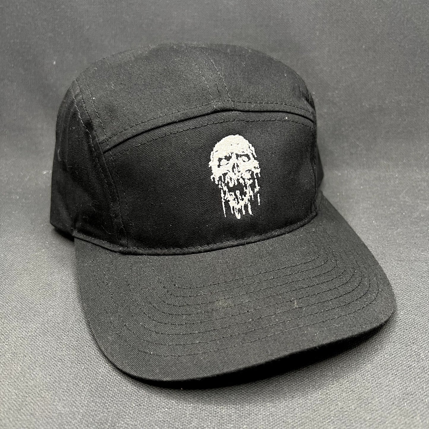 Liquid Death Murder Your Thirst Strapback Hat Black Camp Cap