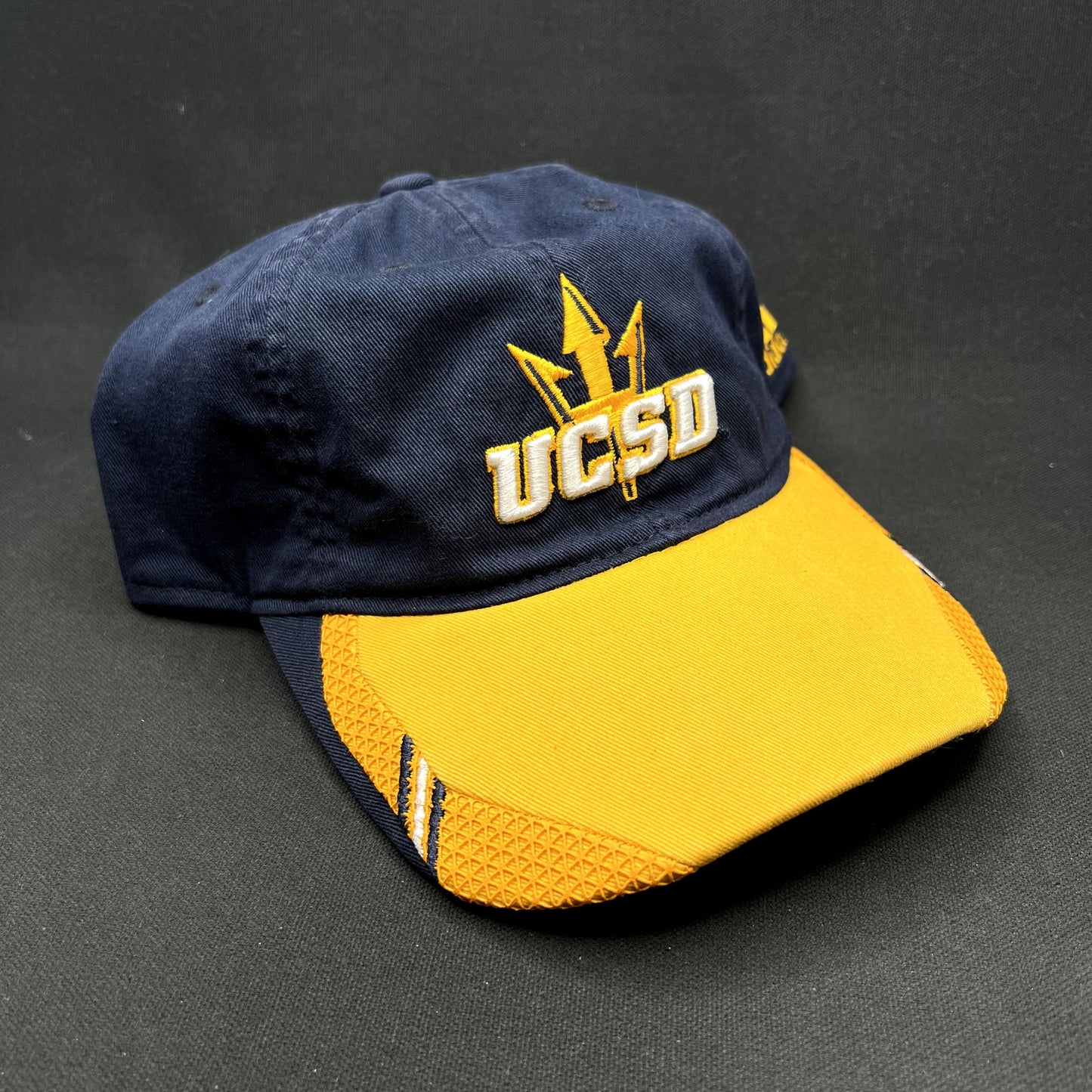 Adidas UCSD Tritons Strapback Hat Navy Gold University of California San Diego