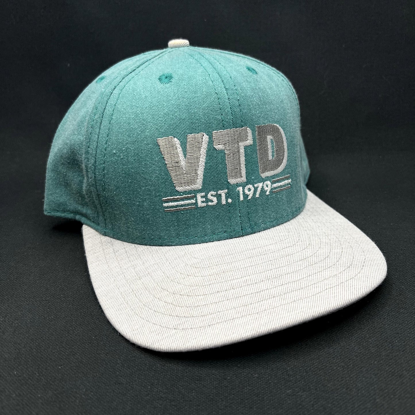 Vintage Aspen Valley Transit Department VTD Snapback Hat California Headwear USA