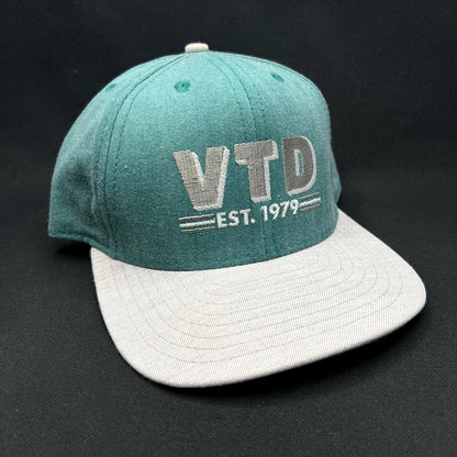 Vintage Aspen Valley Transit Department VTD Snapback Hat California Headwear USA