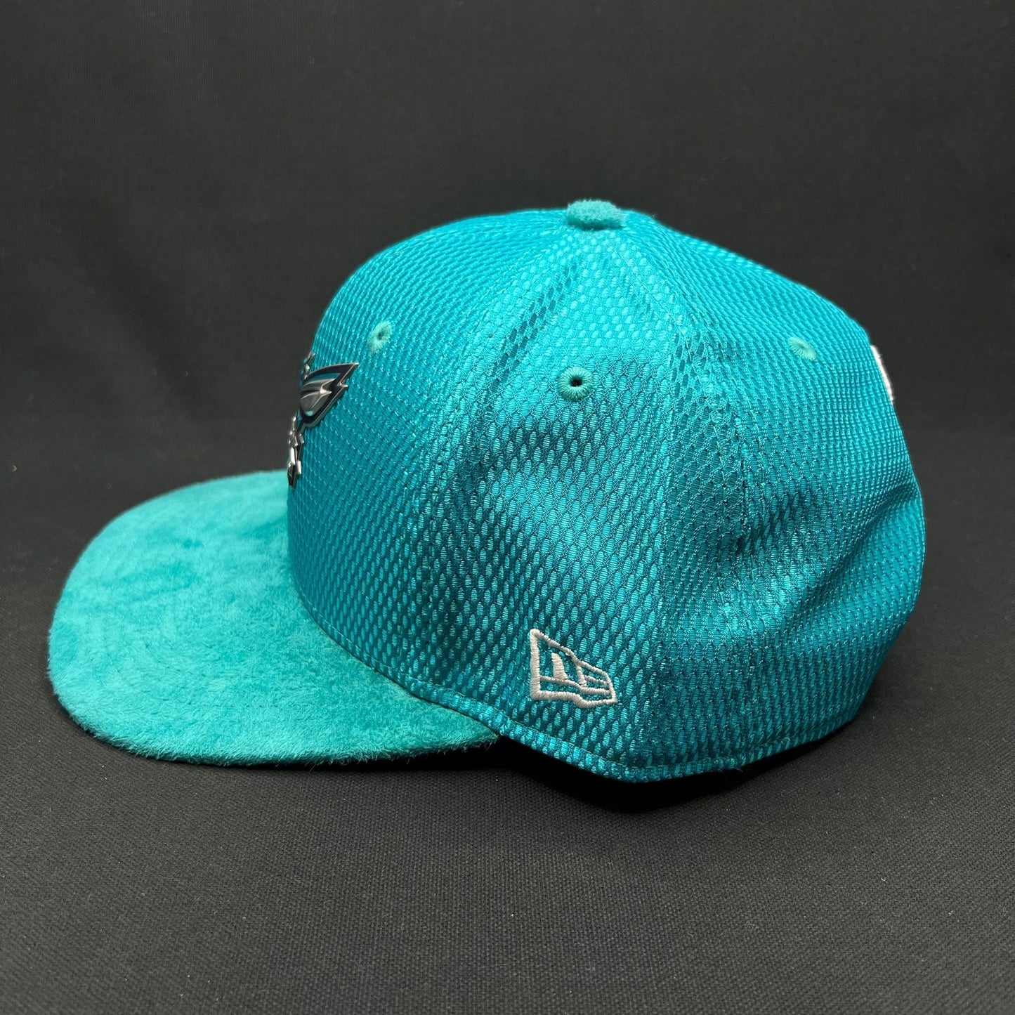 Charlotte Hornets New Era 9FIFTY On Court Snapback Teal NBA Hat