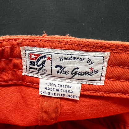 Vintage PGA Tour The Game Strapback Hat Red Golf Adjustable Official Licensed