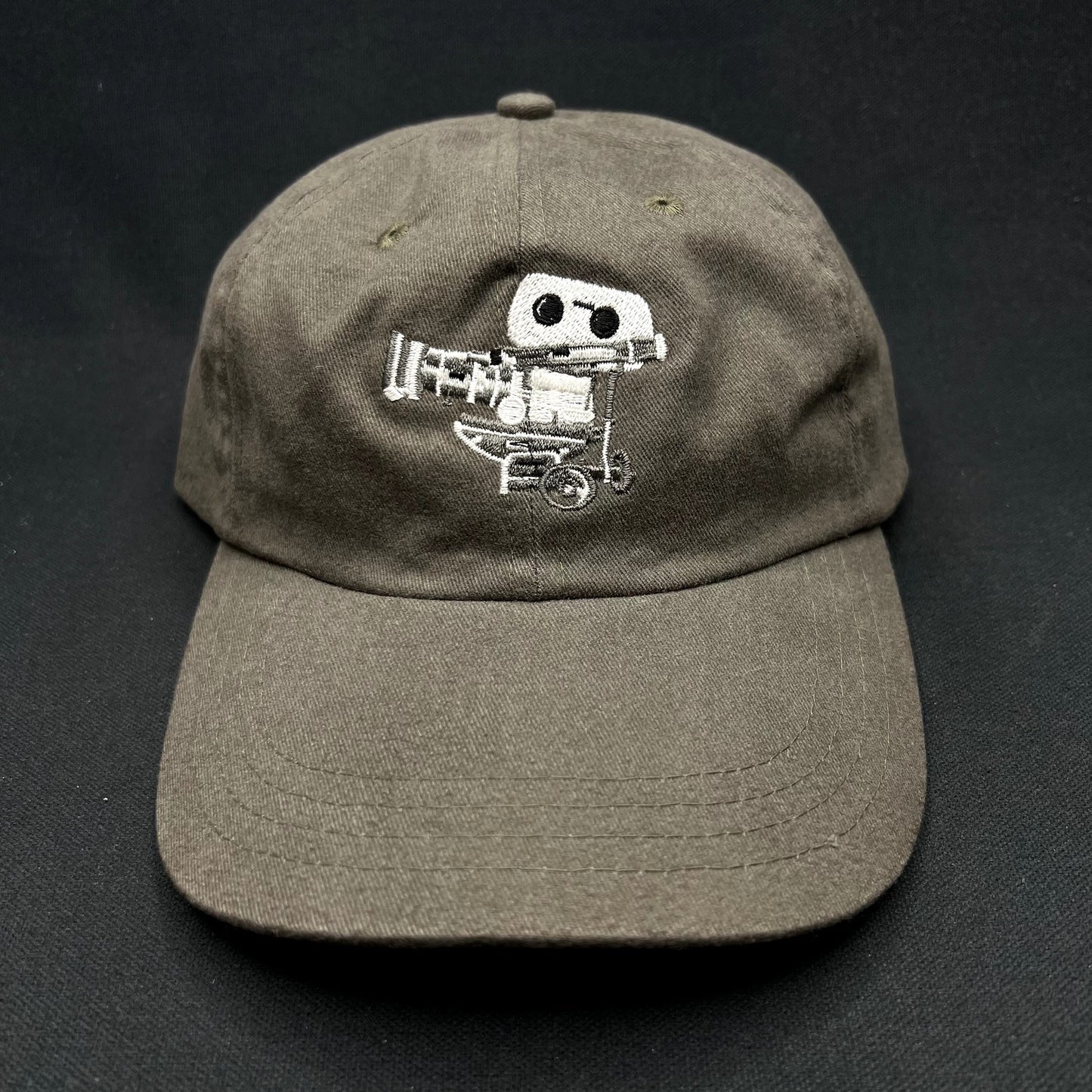 Panavision Hollywood Camera Robot Strapback Hat Movie Crew Film Industry Cap