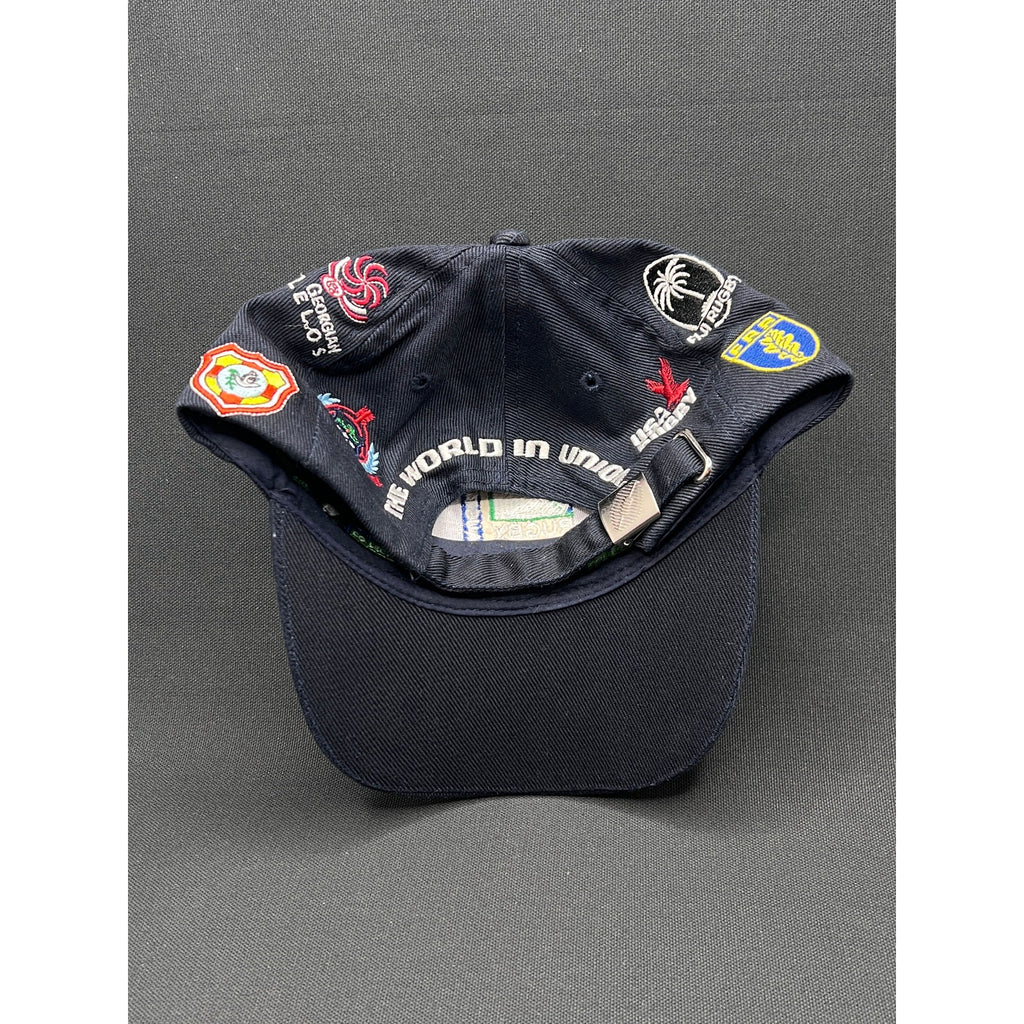 2003 Rugby World Cup Multi-Logo Embroidered Strapback Hat Australia