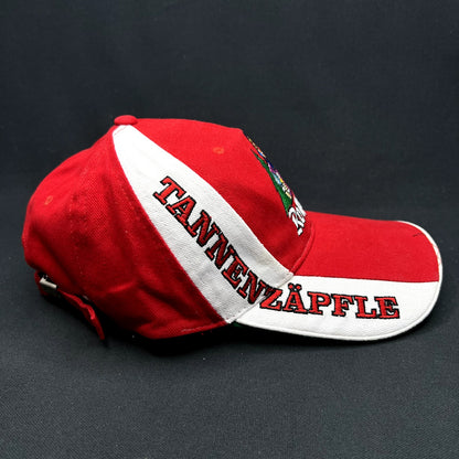 Rothaus German Beer Strapback Hat Brewery Promo Red White Green Cap