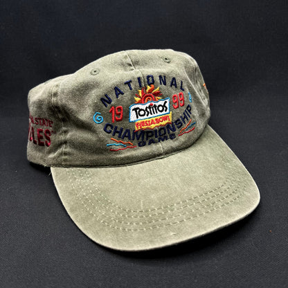 Vintage 1999 Tostitos Fiesta Bowl National Championship Strapback Hat