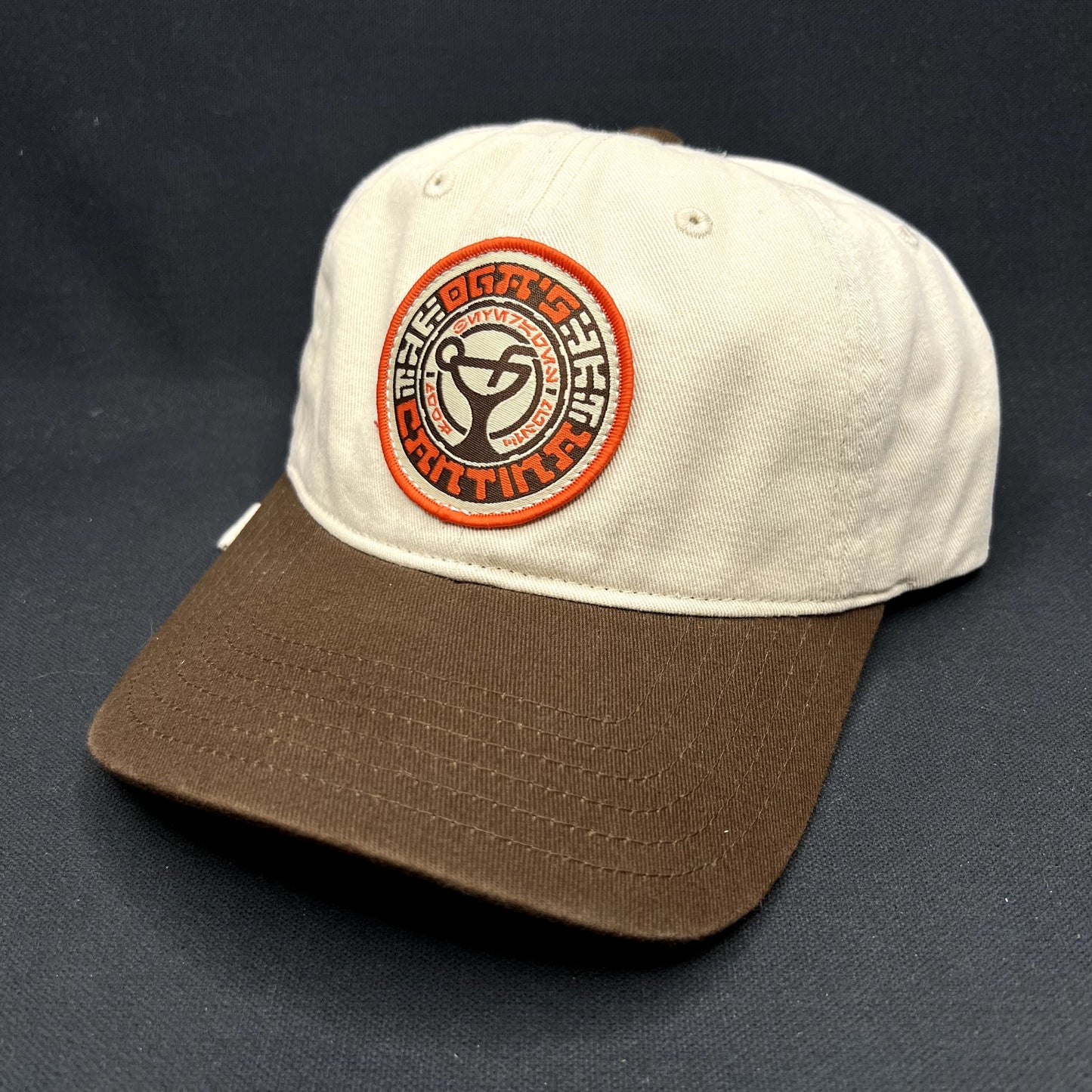 Star Wars Galactic Sentients Strapback Hat Tan Brown Dad Cap