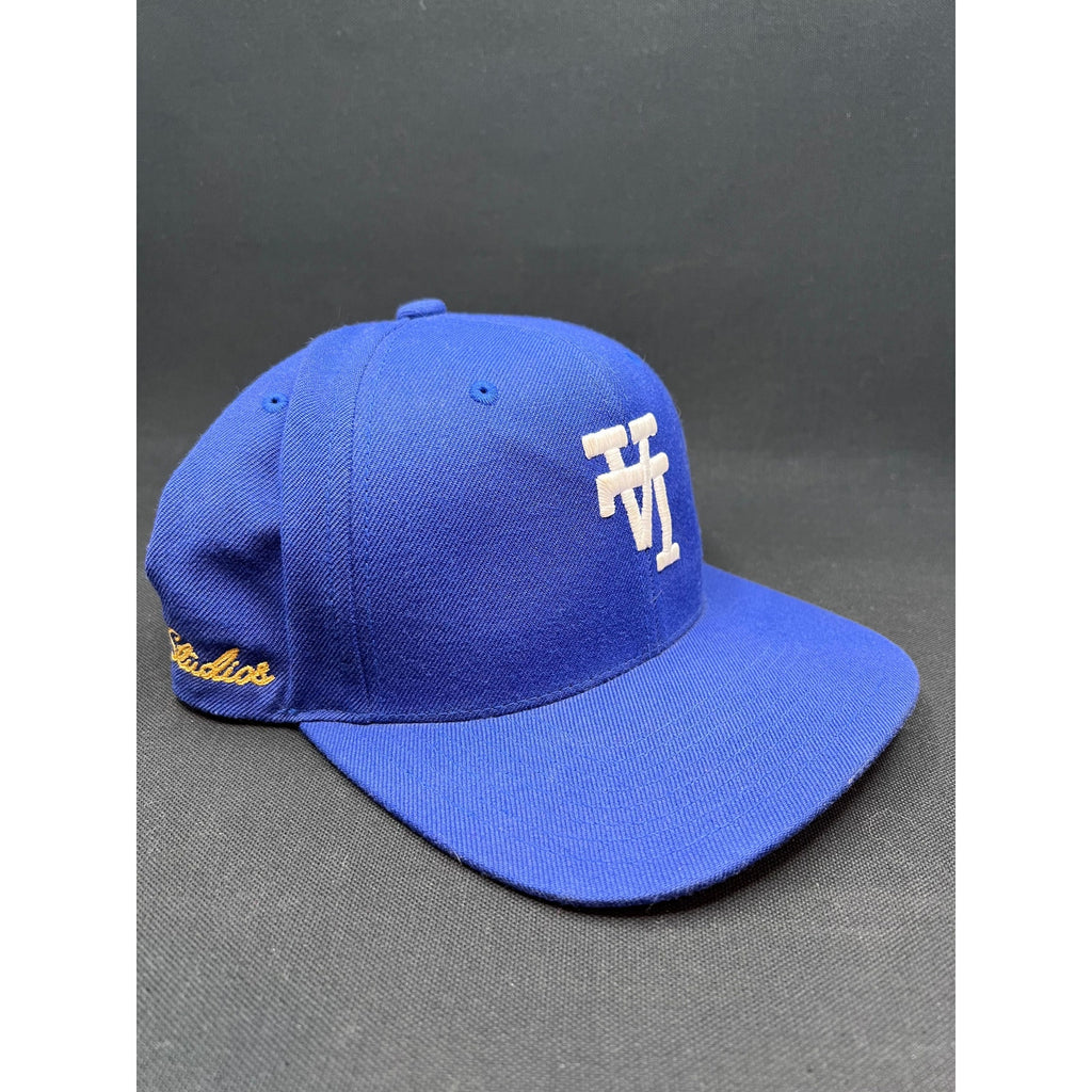 Uniform Studios Los Angeles Hat Yupoong Classics Blue Snapback Green