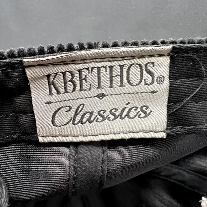 Chica~Chida Hecho en Tequila Black Corduroy Strapback Hat KBETHOS Classics NWT