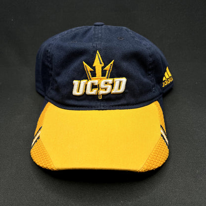 Adidas UCSD Tritons Strapback Hat Navy Gold University of California San Diego