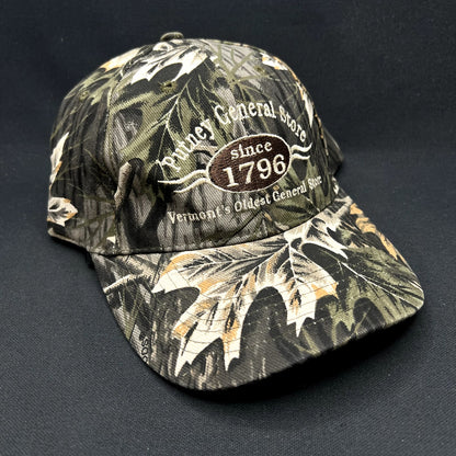 Putney General Store 1796 Vermont Camo Strapback Hat Daystone