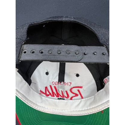 Vintage 90's Chicago Bulls Script Snapback Hat Sports Specialties Costa Rica