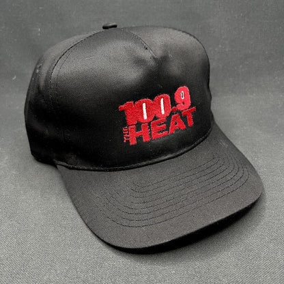 Vintage 90s 100.9 The Heat Radio Station Snapback Otto Cap
